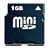Transcend 1GB MINI SD CARD TS1GSDM