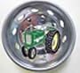 John Deere Tractor Novelty Enamel Kitchen Sink Strainer