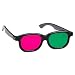 GTMax 3D Magenta/Green Glasses for watching 3D Movies - The Nightmare Before Christmas / Ice Age: A 