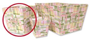 NANTUCKET PINK - STORAGE BIN - MED