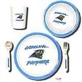 Carolina Panthers Children's Dinnerware Set by Duck House