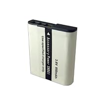 SONY NP-BG1 NP-FG1 Equivalent Replacement Li Ion Battery for CyberShot DSC- W100 W30 W50 W70 W35 W55 H7 H9 N2 T100/R/B T20 W200 W80 W90 Digital Cameras