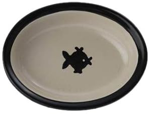 Petrageous Designs City Pets 6.25 Oval Dish, Fish