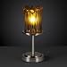 Veneto Luce Dakota One Light Portable Lamp Metal Finish: Dark Bronze, Shade Color: White Frosted