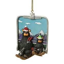 Bearfoots Bear Chairlift Ornament bsc 507483