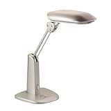 3M Task Lamp, Polarizing filter, Adjustable, 1750 Lumens, Silver