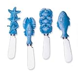 Cheese Spreader Set of 4 - Washed Design