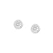 14K White Gold 1/3 ct. Diamond Earring Jackets