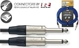 Produkt-Bild: Stagg NGC6VTR Vintage Blue Tweed Deluxe 6 Metre Instrument Cable
