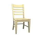 Color Cuisine Slat Back Side Chair Canary Finish (Set of 2) - Broyhill 5209 ....