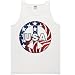 USA Peace Sign Men's Tank Top
