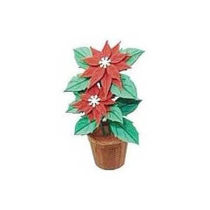 Paper Craft (Miniature Kit), Poinsettia (Non Scale)