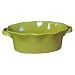BIA Cordon Bleu Wavy 1-1/2-Quart Deep Oval Baker, Marigold