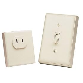 Click here to buy Heath Zenith BL-6136-LA Wireless Switch Outlet, Ivory by Heath Zenith.