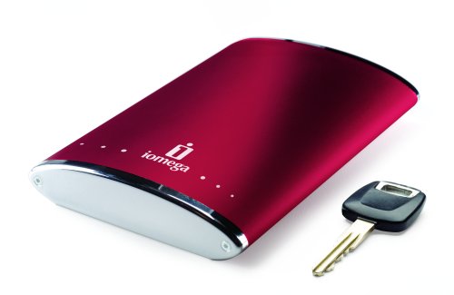 Iomega eGo USB 2.0 320 GB Rugged Portable Hard Drive (Ruby Red) image