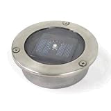 4 SOLAR POWERED GARDEN DECK / DECKING LED LIGHTS