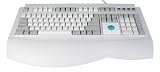 Ione Scorpius 95 Full Size Keyboard With Built-in Trackball Mouse Functionality Quiet Keys