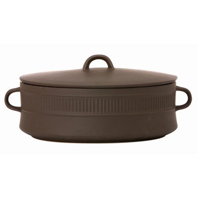 Dansk Flamestone Casserole, 4-Quart, Brown