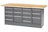 14 Drawer Workbench-Shop Top