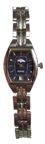 Fossil Women's NFL1181 NFL Denver Broncos Round Dial Watch