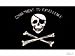 Pirate Commitment to Excellence Flag - 3 foot by 5 foot Polyester (NEW)