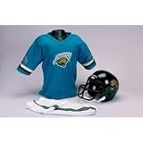 Jacksonville Jaguars Youth NFL Team Helmet and Uniform Set - Small (Ages 4-6)