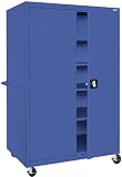 30in W x 72in H Mobile Storage Cabinet