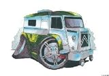 Review The Moneyman  / CITROEN A VAN Koolart image CERAMIC MUG 985