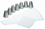 Kitchen Craft Icing Set with Nylon Bag Seven Nozzles and Icing