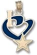 Kansas City Royals "I Heart Kc" 3/4" Enamel Enamel Pendant