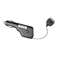 Retrak iPod Retractable Car Charger - Black (ETIPODCHGCB)