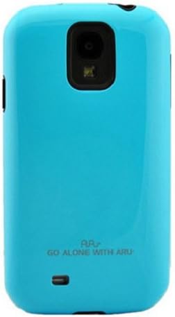 Samsung Galaxy S4 2 in 1 Card Holder TPU & Polycarbonate Protection Case with 1 Free Anti-dust Plug Stopper-random Color (Blue)