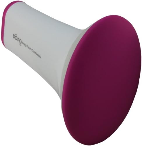 Pink Handheld Battery Powered Back and Neck Vibrating Massager