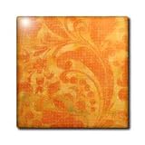 Orange Crush - 4 Inch Ceramic Tile