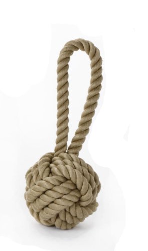 Multipet Nuts for Knots Heavy Duty Medium Rope Dog Toy with Tug