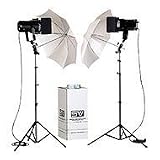 K61-U 1200-Watt Quartz Thrifty Kit with Umbrellas