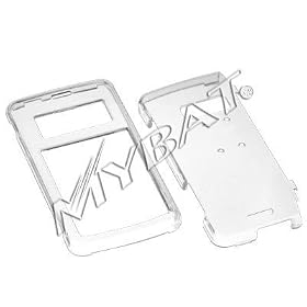 TRANSPARENT CLEAR SNAP-ON COVER HARD CASE PROTECTOR for LG VX9100 ENV2