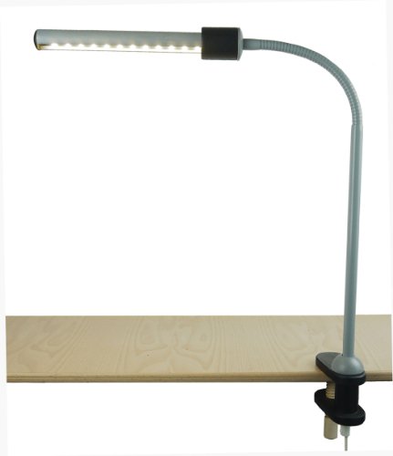 Niermann Standby LED Klemmleuchte, grau-schwarz 240
