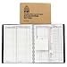 Dome 600 Bookkeeping record, weekly, 11 x 8-1/2, wirebound, 128 pages, brown cover