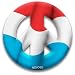 Peace Sign Magnet of Luxembourg by MEYOTO