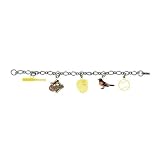 Baltimore Orioles 5-Charm Bracelet, baseball bat team logos glove baseball