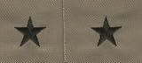 Desert Collar Rank O-7 BG - 1 Pair