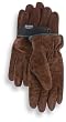 2 pairs 40 Gram Thinsulate  Insulation Goatskin Leather Work Gloves Brown