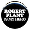 1" Led Zeppelin "Robert Plant Is My Hero" Button/Pin