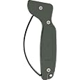 AccuSharp 8D Knife Sharpener with Multi Lingual Packaging & Green Handles