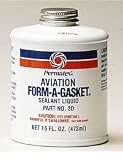 Permatex 80017 Aviation Form-A-Gasket #3 Sealant, 16 oz. Bottle