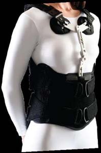 Dorsal Lumbar Kit: Primo Classic Tlso Lp-4 Panel, With PPX (Pectoral Pad Kit with Extension Adjustm