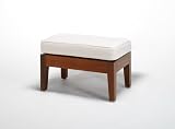 Outdoor Living : St Lucia Wooden Sofa Footstool
