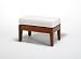 Outdoor Living : St Lucia Wooden Sofa Footstool