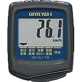 キャットアイ(CAT EYE) サイクルコンピュータ ベロ5 ブラック CC-VL110